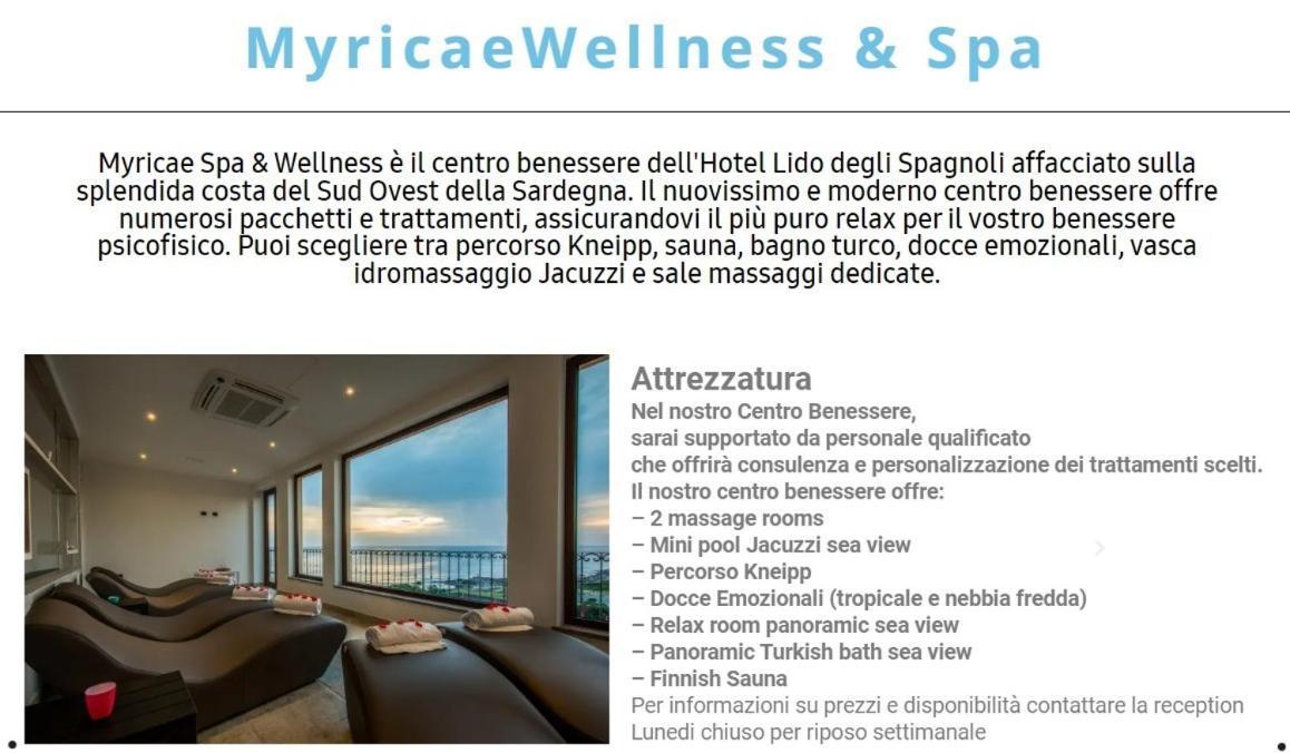 Hotel Lido Degli Spagnoli Wellness & Spa Portoscuso Εξωτερικό φωτογραφία